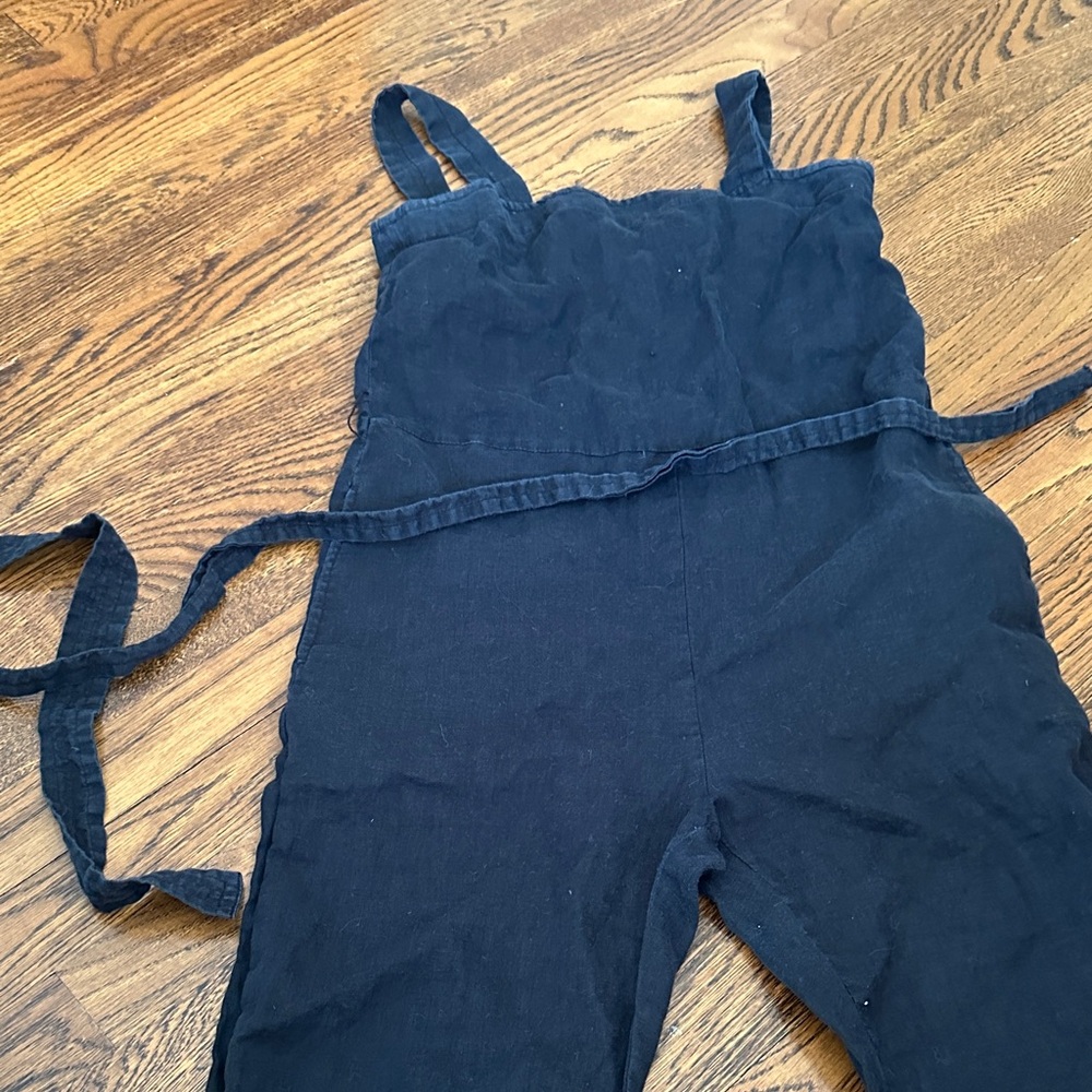 Quince Black Jumpsuit